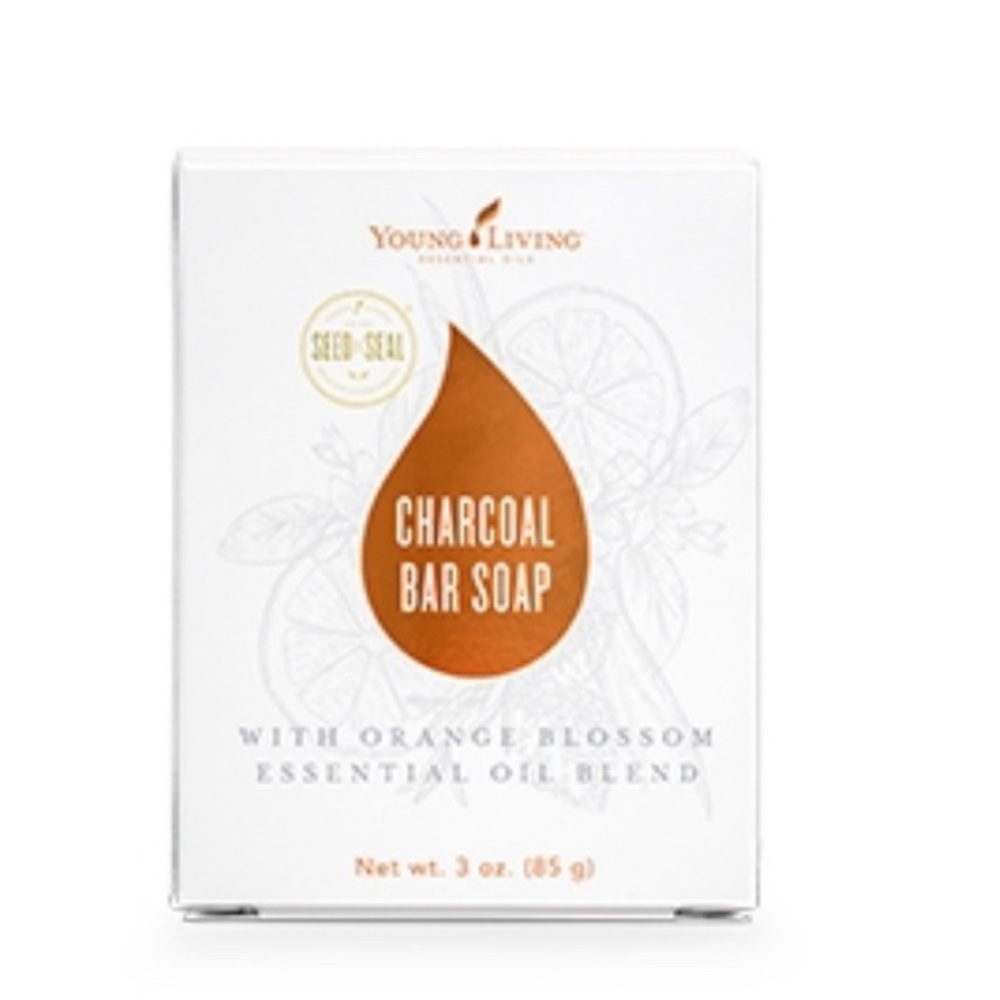 Young Living Charcoal Orange Blossom Soap 3 oz Bar